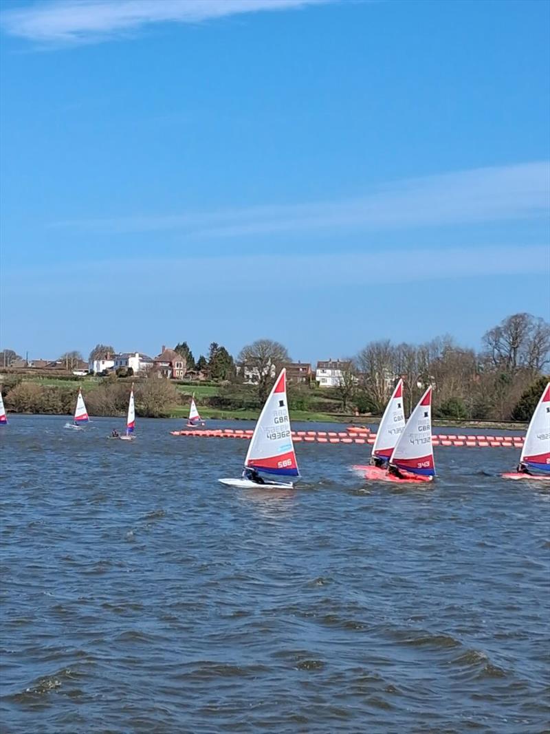 Topper South West Travellers at Durleigh photo copyright Freya Ballantyne taken at Durleigh Sailing Centre and featuring the Topper class