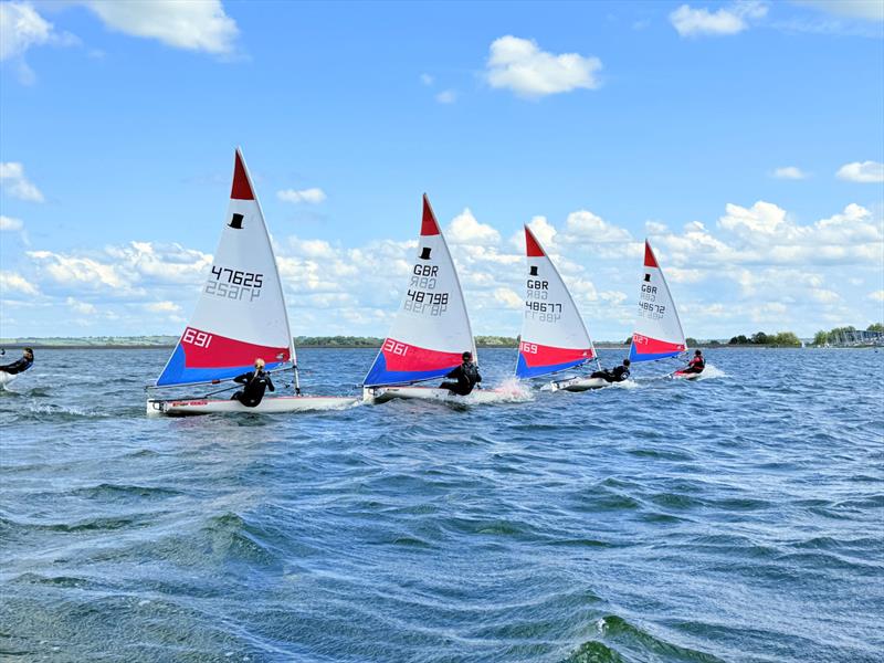 ITCA GBR Midland Championship at Draycote Water photo copyright DWSC taken at Draycote Water Sailing Club and featuring the Topper class
