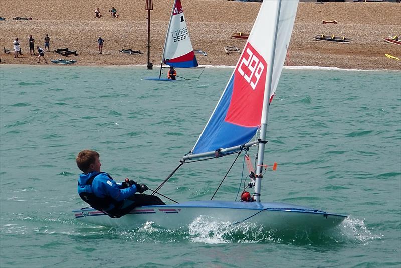 KSSA Mid Season Training Camp & Regatta at Downs SC photo copyright Anna Candy taken at Downs Sailing Club and featuring the Topper class