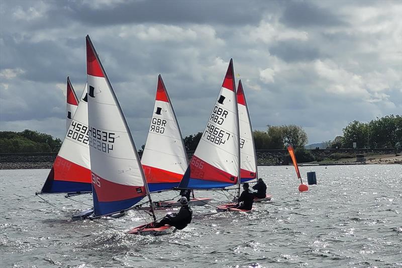 P&B Northamptonshire Youth Series at Draycote photo copyright Norman Byrd taken at Draycote Water Sailing Club and featuring the Topper class