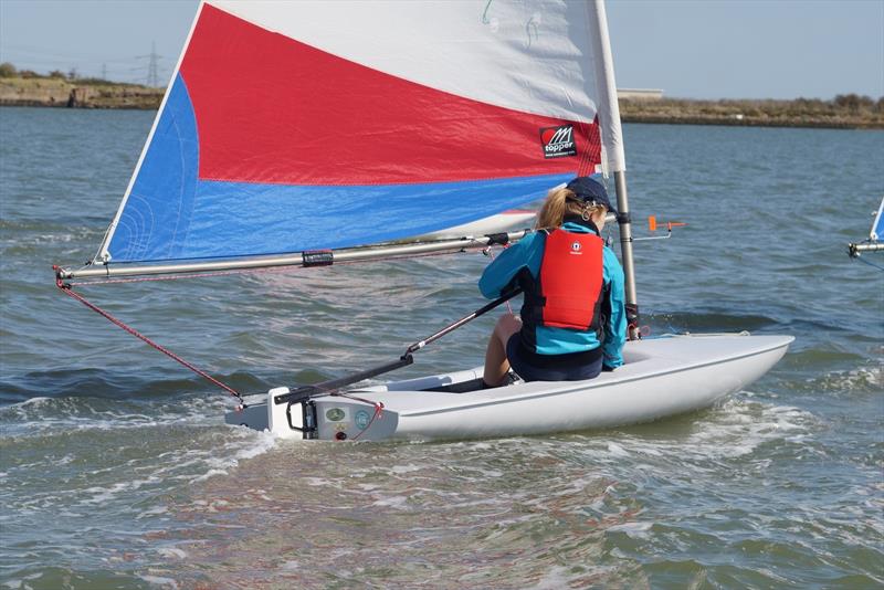 London and South East Region Topper Training weekend at Medway Yacht Cub photo copyright Richard Janulewicz / www.sharkbait.org.uk taken at  and featuring the Topper class