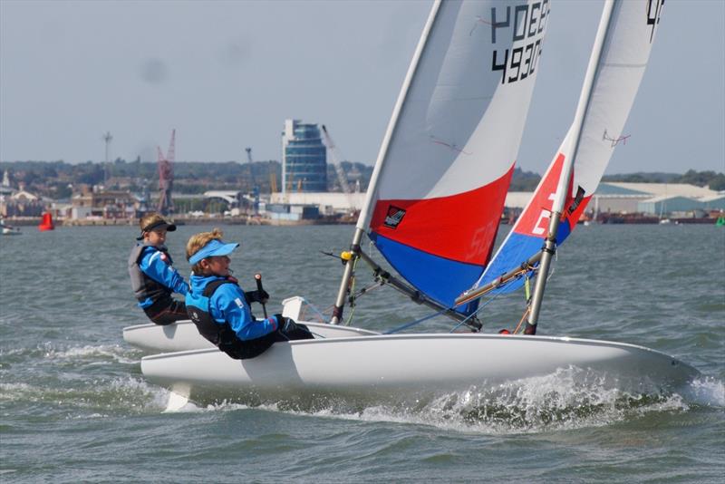 London and South East Region Topper Training weekend at Medway Yacht Cub photo copyright Richard Janulewicz / www.sharkbait.org.uk taken at  and featuring the Topper class