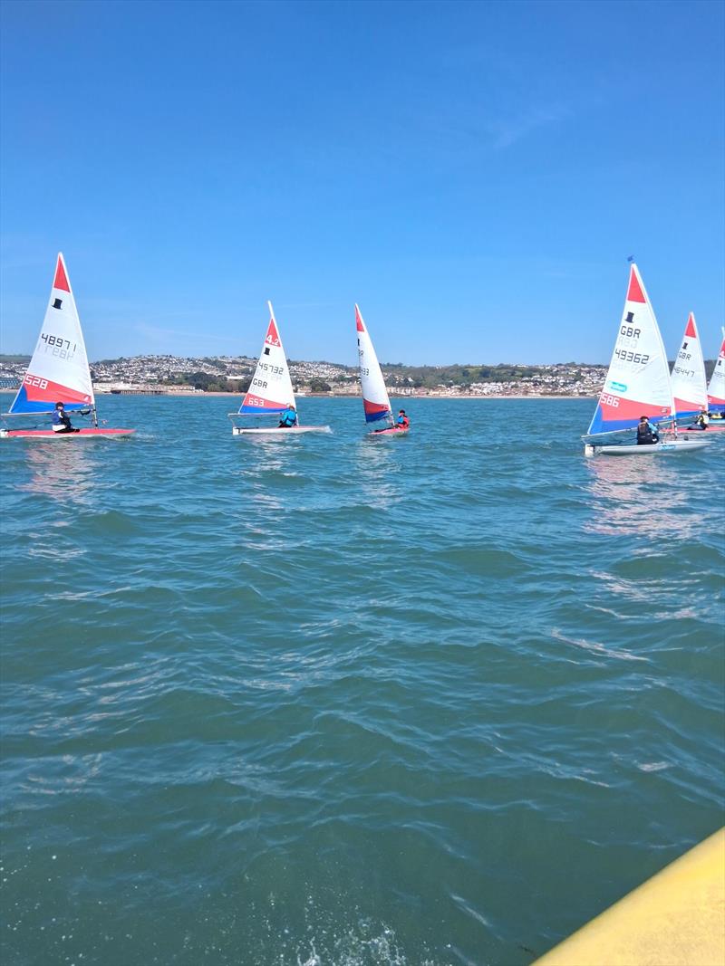 Topper Southwest Traveller Series at Paignton photo copyright Stuart Browning taken at Paignton Sailing Club and featuring the Topper class