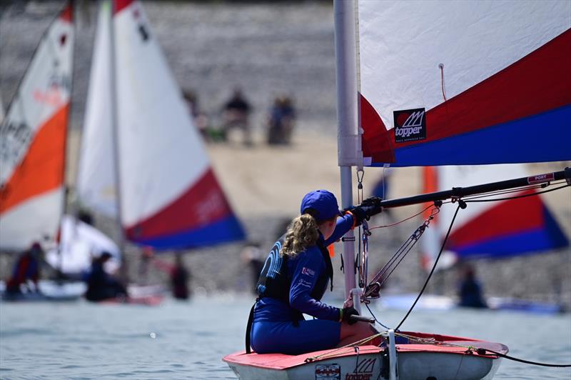 Welsh Sailing Dragon Series at Llandudno photo copyright Amaya Taaffe Photography taken at Llandudno Sailing Club and featuring the Topper class