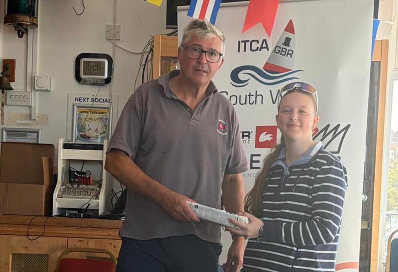 Brooke Browning, first female sailor - GP Watercraft Southwest Topper Traveller 7 at Swanage - photo © SSC