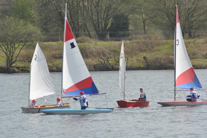 The Junior Season starts at Ripon Sailing Club photo copyright Simon Moss taken at Ripon Sailing Club and featuring the Topper 4.2 class