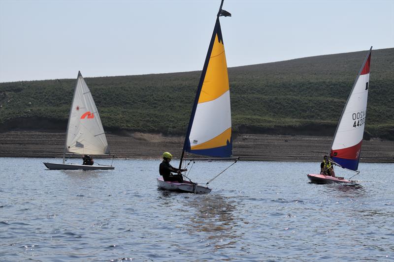 Pennine Sailing Club Kids Week 2020 photo copyright Tom Oldrini taken at Pennine Sailing Club and featuring the Topper 4.2 class