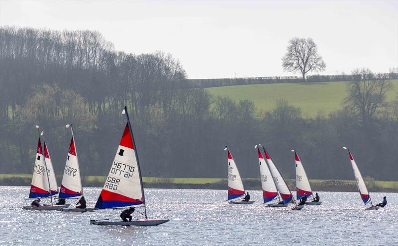 Sunday's Junior Race during the Easter Cooler at Notts County - photo © David Eberlin