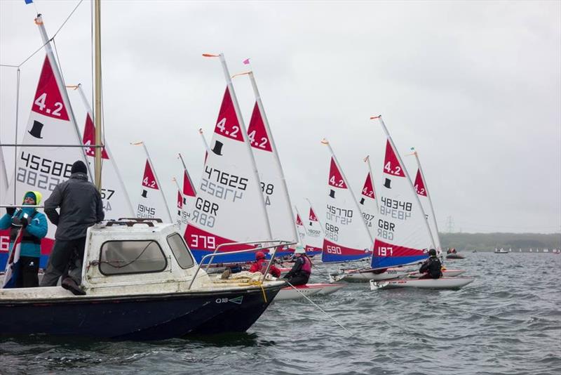 Topper 4.2 Inland Championship at Grafham  - photo © Abi Wood