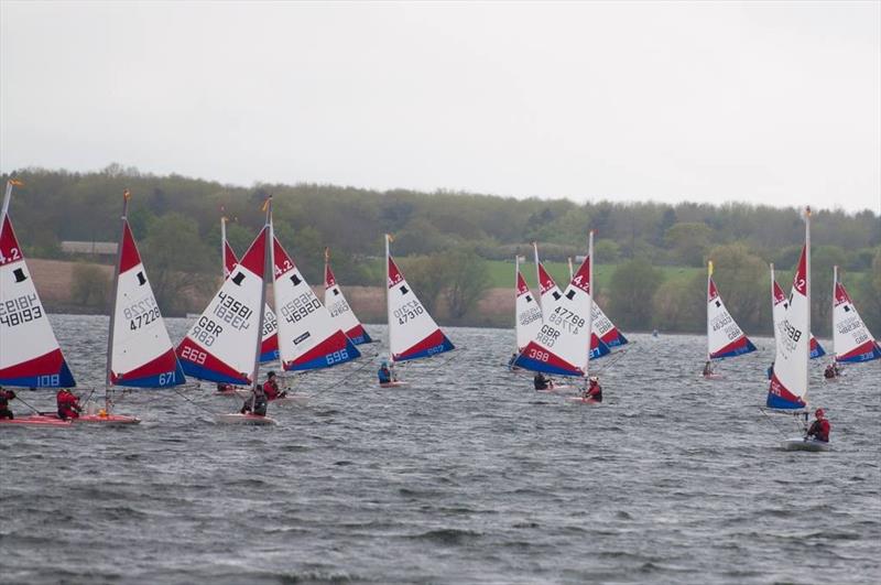 Topper 4.2 Inland Championship at Grafham  photo copyright Abi Wood taken at Grafham Water Sailing Club and featuring the Topper 4.2 class