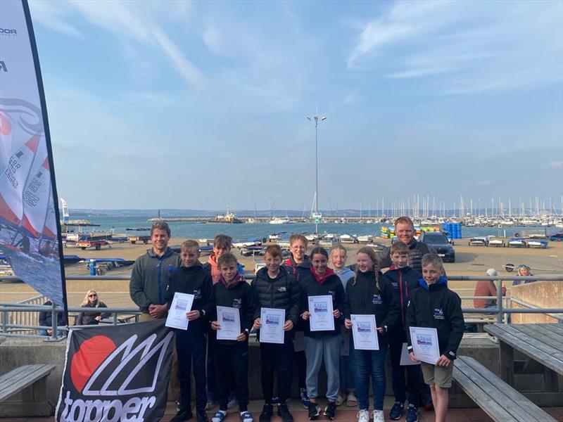 4.2 Team photo copyright Kate Barriclough taken at Weymouth & Portland Sailing Academy and featuring the Topper 4.2 class