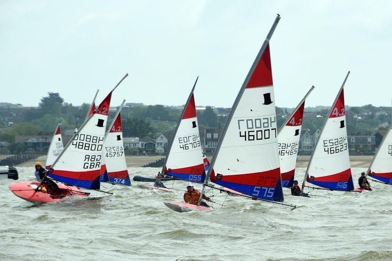 Topper GJW Direct Costal Championship and NS4 at Whistable photo copyright Nick Champion / www.championmarinephotography.co.uk taken at Tankerton Bay Sailing Club and featuring the Topper 4.2 class