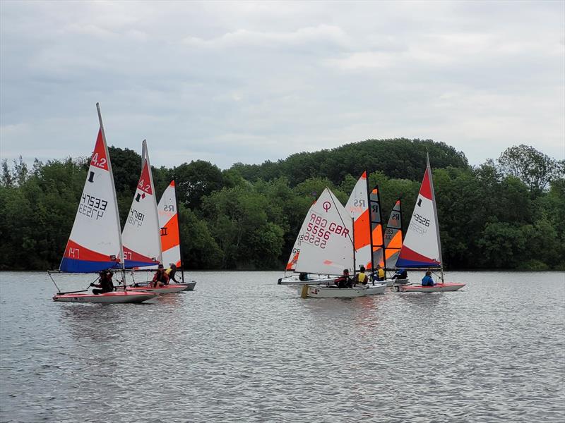 P&B Northamptonshire Youth Series at Banbury photo copyright Norman Byrd taken at Banbury Sailing Club and featuring the Topper 4.2 class