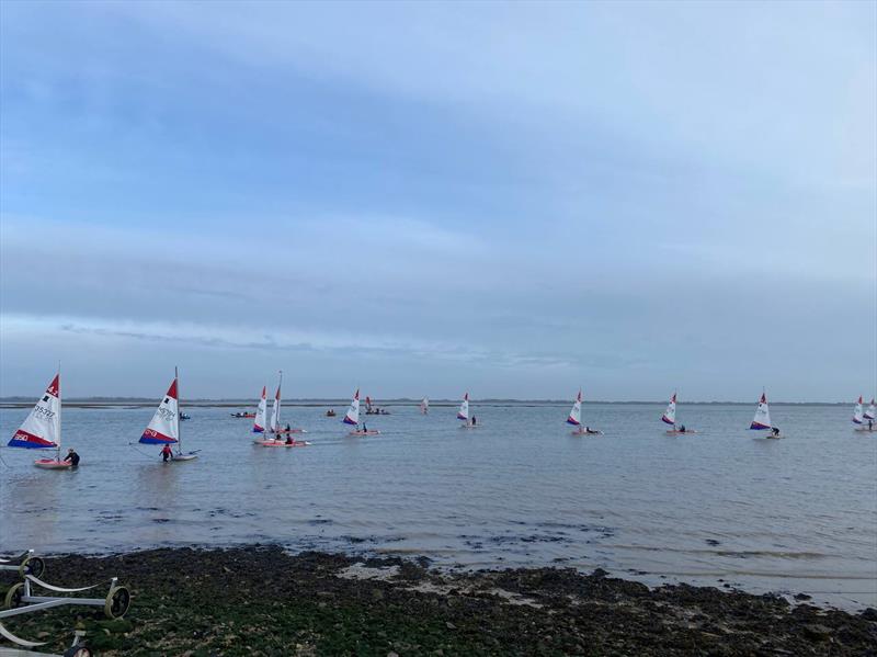 4.2 training at ASC Portsmouth photo copyright Sarah Williams taken at  and featuring the Topper 4.2 class