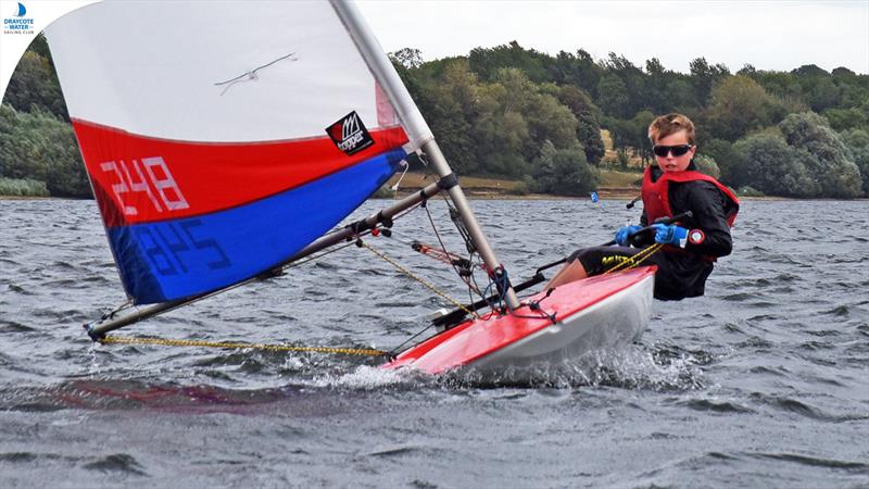 P&B Northamptonshire Youth Series at Draycote photo copyright Malcolm Lewin / malcolmlewinphotography.zenfolio.com taken at Draycote Water Sailing Club and featuring the Topper 4.2 class