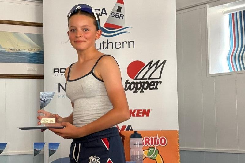 Martha Hart wins the 4.2 fleet - ITCA Rooster Southern Topper Traveller Spring Series - photo © Sally Wilson