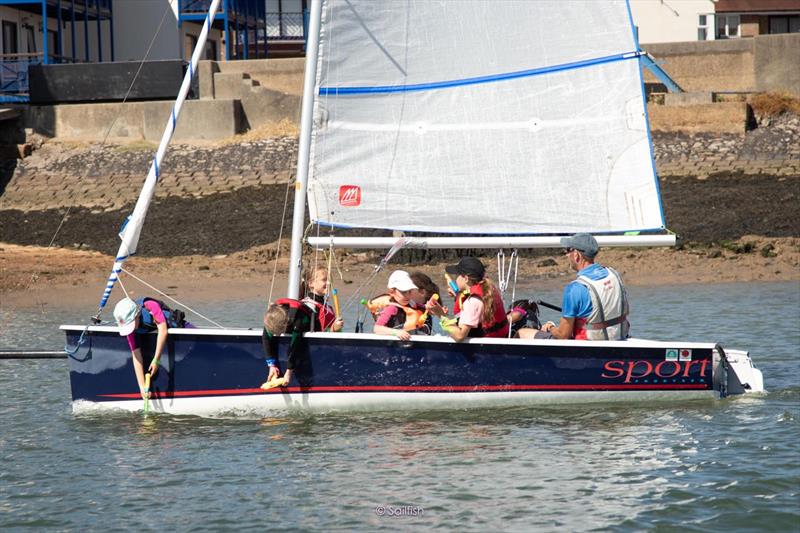96th Otter Week in Burnham photo copyright Sailfish taken at Royal Corinthian Yacht Club and featuring the Topper Sport 16 class