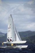 Records were set in the Caley Marina Loch Ness Monster Race © Yvonne Crook