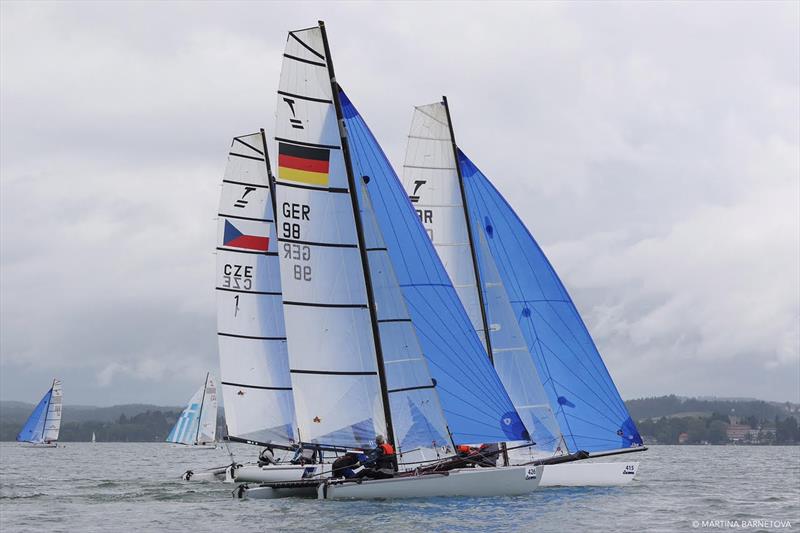 Tornado Worlds at Lake Constance day 2 photo copyright Icarus Sailing Media taken at Lindauer Segler-Club and featuring the Tornado class