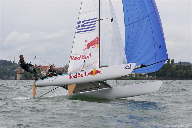 Tornado Worlds at Lake Constance day 2 photo copyright Icarus Sailing Media taken at Lindauer Segler-Club and featuring the Tornado class