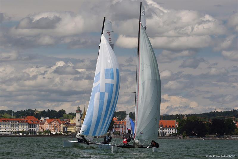 Tornado Worlds at Lake Constance day 4 photo copyright Icarus Sailing Media taken at Lindauer Segler-Club and featuring the Tornado class