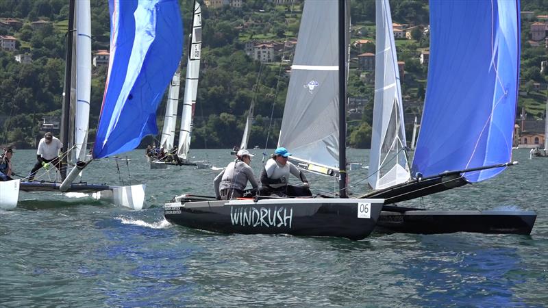 Tornado Europeans at Lake Como day 3 - photo © Icarus Sailing Media