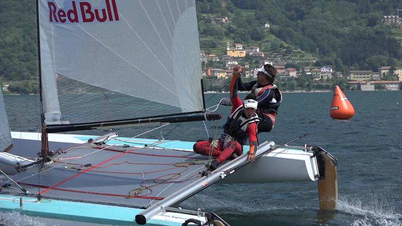 Tornado Europeans at Lake Como day 4 photo copyright Icarus Sailing Media taken at Centro Vela Dervio and featuring the Tornado class