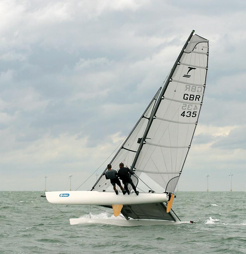 22nd Forts Race Weekend at Whitstable photo copyright Nick Champion / www.championmarinephotography.co.uk taken at Whitstable Yacht Club and featuring the Tornado class