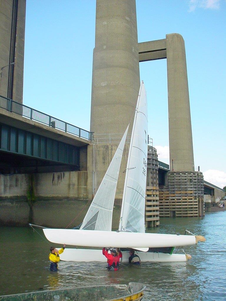 Round Sheppey Race photo copyright IoSSC taken at Isle of Sheppey Sailing Club and featuring the Tornado class