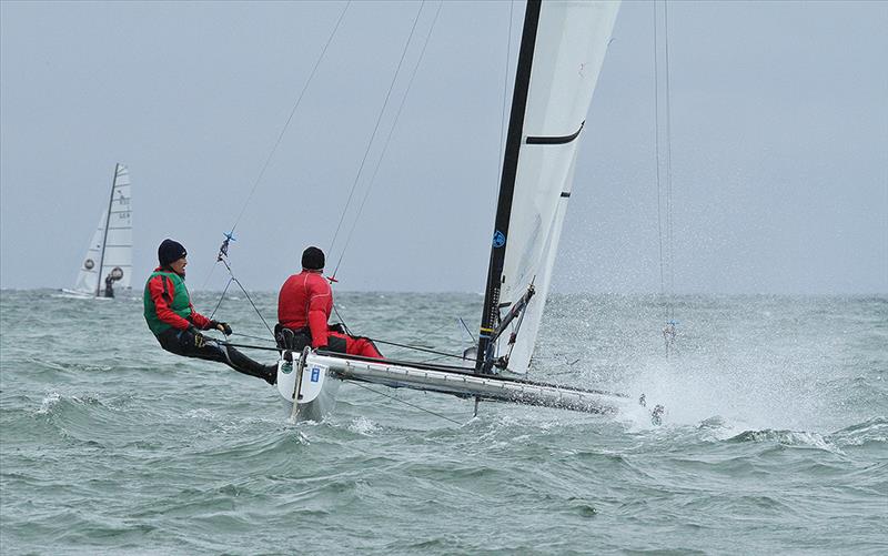 2013 Tornado Europeans at Lake Constance day 3 photo copyright Martina Bartenova taken at Yacht Club Rhein Delta and featuring the Tornado class