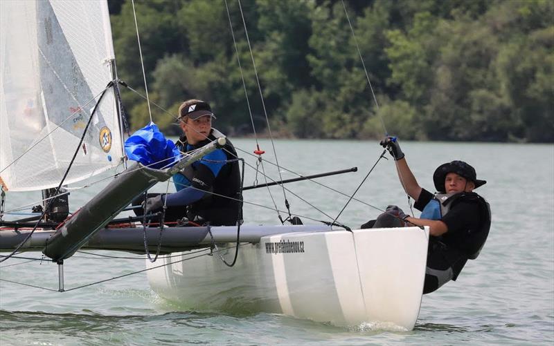 2021 Tornado European Championship photo copyright Nikos Pantis taken at Segelclub Füssen Forggensee and featuring the Tornado class