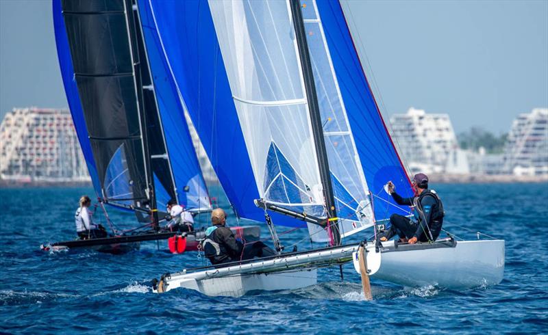 Tornado World Championships photo copyright Didier Hillaire taken at Yacht Club de la Grande Motte and featuring the Tornado class