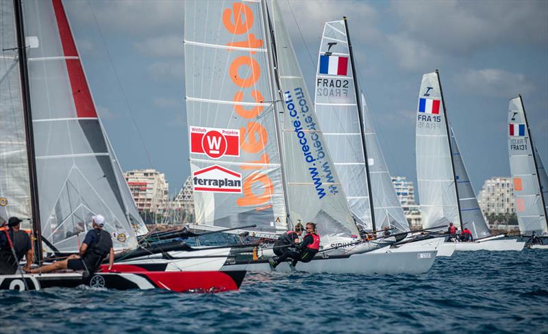 Tornado World Championships photo copyright Didier Hillaire taken at Yacht Club de la Grande Motte and featuring the Tornado class