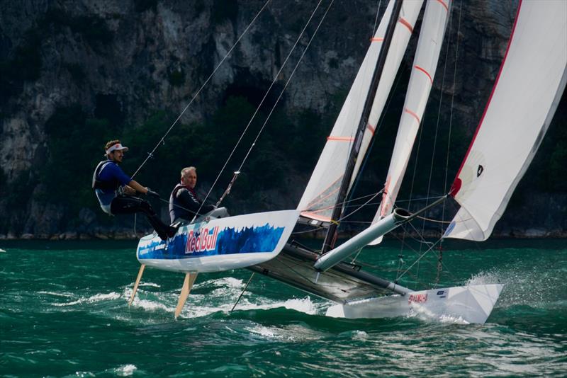 2026 Tornado Europeans at Lake Garda Day 1 - photo © International Tornado Class Association