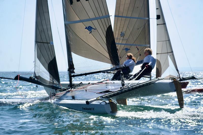 2026 Tornado European Championship at Campione del Garda, Italy - Day 3 photo copyright Tristano / Tornado Europeans 2026 taken at Campione Univela and featuring the Tornado class