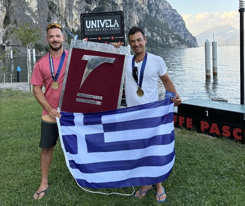 2026 Tornado European Championship final day photo copyright Tristano / Tornado Europeans 2026 taken at Campione Univela and featuring the Tornado class