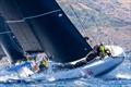 Antoine Magre's Mach 50 PALANAD 4 (FRA) leads Jon Desmond's TP52 FINAL FINAL (USA) soon after the start of the race &copy; Nikos Alevromytis / Alen Photography