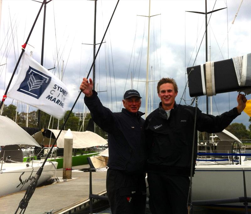 Rob Hanna & Kyle Langford on day 1 of TP52 Southern Cross Cup round 3 - photo © Lulu Roseman