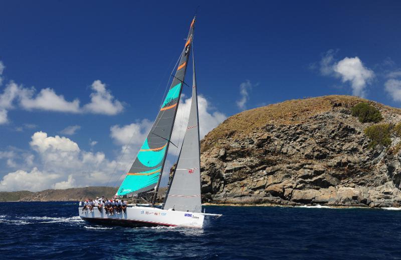 CSA Racing 1 class winner: Ola Hox's TP52,Team Varg at the BVI Spring Regatta - photo © Todd VanSickle / BVI Spring Regatta