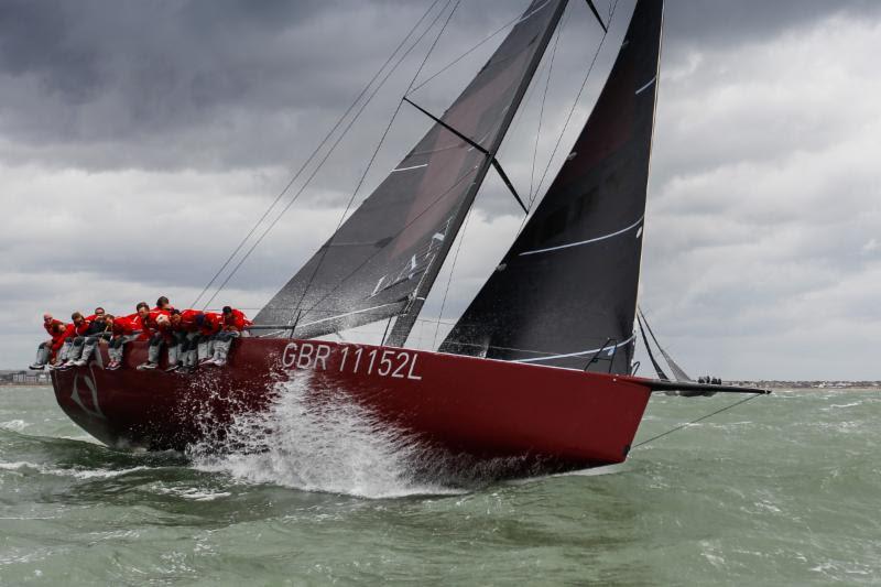 TP52, Gladiator, overall winner in IRC Class 1 of the RYS Bicentenary International Regatta photo copyright Paul Wyeth / www.pwpictures.com taken at Royal Yacht Squadron and featuring the TP52 class