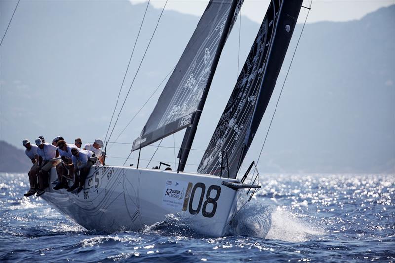 Sorcha during the TP52 SUPER SERIES in Porto Cervo photo copyright Max Ranchi / www.maxranchi.com taken at Yacht Club Costa Smeralda and featuring the TP52 class