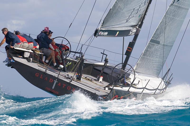 52 SUPER SERIES Miami Royal Cup day 1 photo copyright Ingrid Abery / www.ingridabery.com taken at Biscayne Bay Yacht Club and featuring the TP52 class