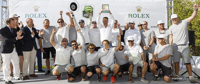 Platoon win the Rolex TP52 Worlds at Scarlino photo copyright Nico Martinez / MartinezStudio taken at Club Nautico Scarlino and featuring the TP52 class