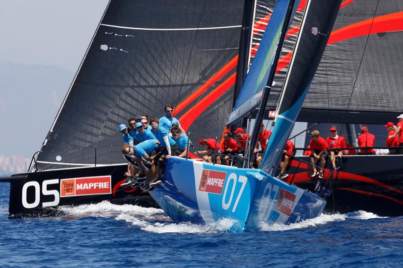 "Paprec Recyclage" on day 2 of the 37th Copa del Rey MAPFRE in Palma photo copyright Nico Martínez / Copa del Rey MAPFRE taken at Real Club Náutico de Palma and featuring the TP52 class