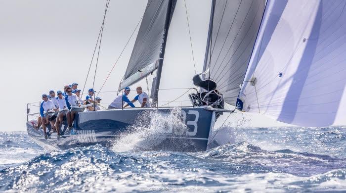 Rolex TP52 World Championship Puerto Portals 2019 day 2 photo copyright Nico Martinez / 52 Super Series taken at  and featuring the TP52 class