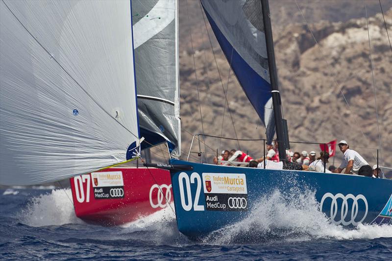 The Audi MedCup Region of Murcia, Cartagena Trophy day 4 photo copyright Ian Roman / Audi MedCup taken at  and featuring the TP52 class