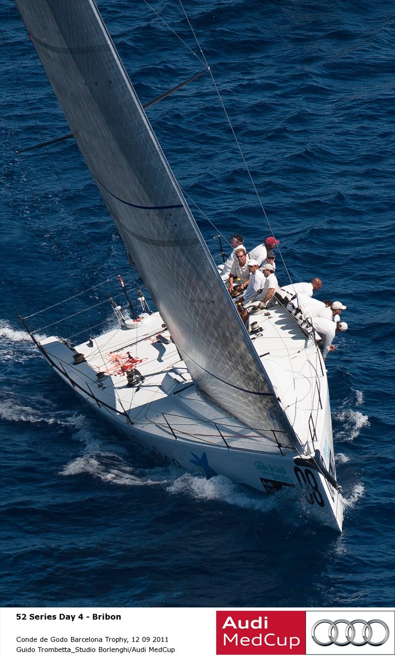 Audi MedCup Conde de Godo Barcelona Trophy Regatta day 4 photo copyright Nico Martinez / Audi MedCup taken at  and featuring the TP52 class