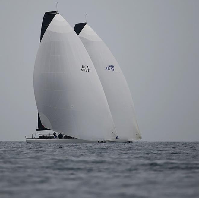 Sled & Alegre two-boat testing in Valencia - 52 Super Series photo copyright 52 Super Series taken at  and featuring the TP52 class