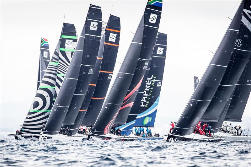 TP52 fleet on day 3 at Sail Racing PalmaVela - photo © Sail Racing PalmaVela / Maria Muina