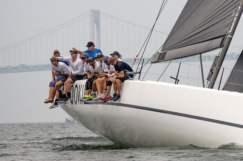 Steve Benjamin's (Norwalk, Conn./Jamestown, R.I.) TP52 Spookie, winner of IRC Class with Bermuda's Mark Watson co-skippering - 2018 Ida Lewis Distance Race - photo © Michele Almeida / MISTE Photography